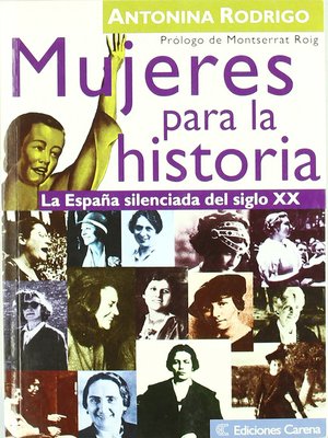 cover image of Mujeres para la historia